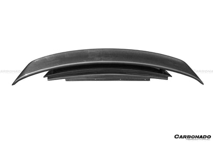 Alerón de maletero de fibra de carbono para Audi R8 Spyder GT Carbonado 2010-2015