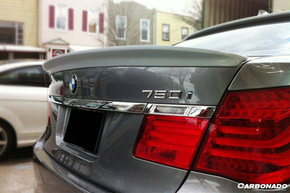 Carbonado 2009-2015 BMW 7 Series F01 ASC Style Carbon Fiber Turnk Spoiler