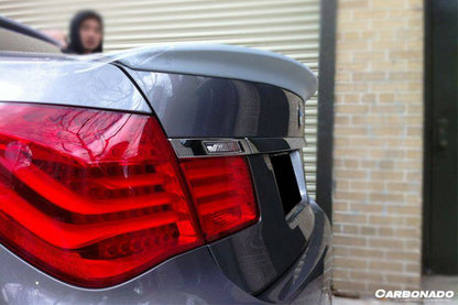Carbonado 2009-2015 BMW 7 Series F01 ASC Style Carbon Fiber Turnk Spoiler