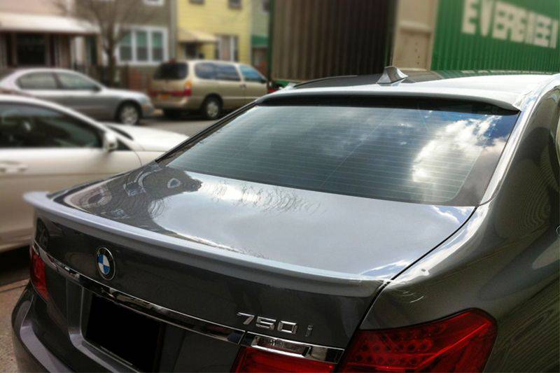 Carbonado 2009-2015 BMW 7 Series F01 ASC Style Carbon Fiber Turnk Spoiler