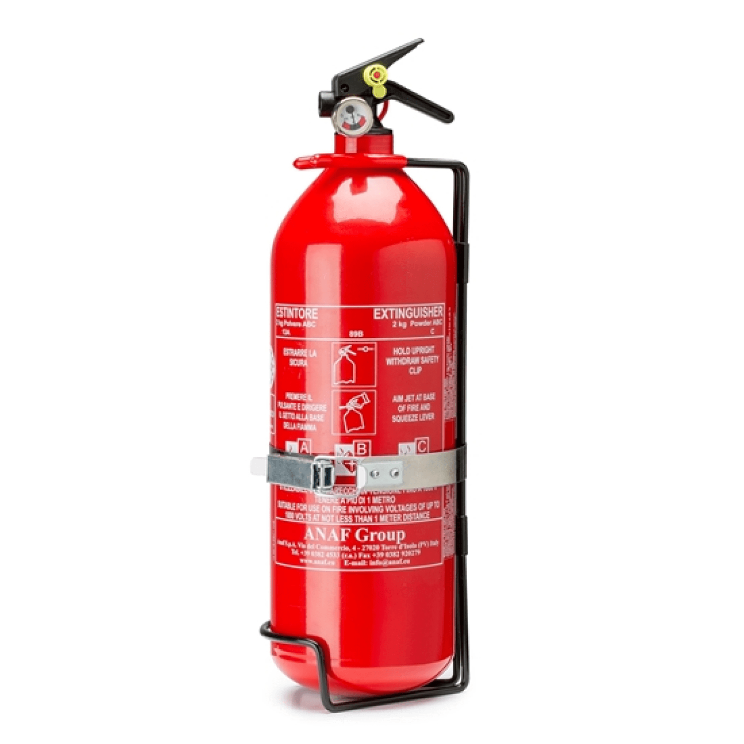 Sparco 2 Liter Handheld Steel Extinguisher - JD Customs U.S.A