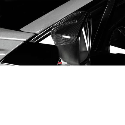 Cubiertas de espejos laterales de fibra de carbono estilo JDMuscle Tanso RAR - BRZ/FRS/86 2013+