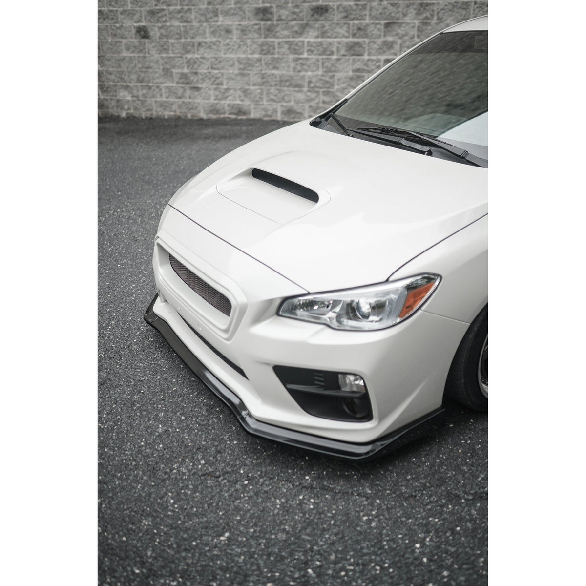 JDMuscle [15-17 WRX/STI] CS Style Front Bumper Grille-Paint Matched/Gloss Black