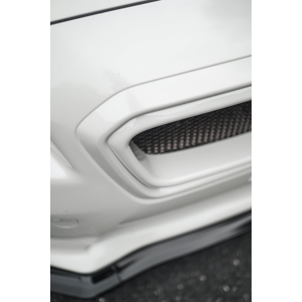 JDMuscle [15-17 WRX/STI] CS Style Front Bumper Grille-Paint Matched/Gloss Black