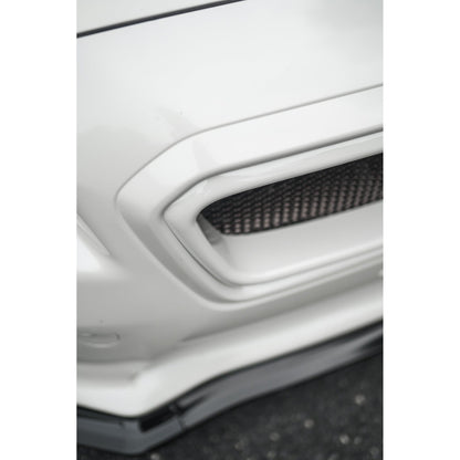 JDMuscle [15-17 WRX/STI] CS Style Front Bumper Grille-Paint Matched/Gloss Black