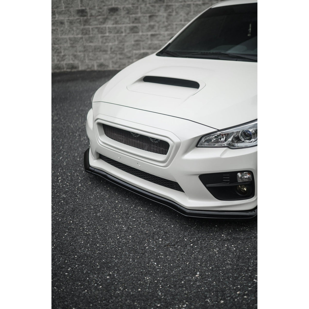 JDMuscle [15-17 WRX/STI] CS Style Front Bumper Grille-Paint Matched/Gloss Black