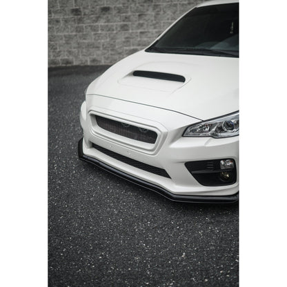 JDMuscle [15-17 WRX/STI] CS Style Front Bumper Grille-Paint Matched/Gloss Black
