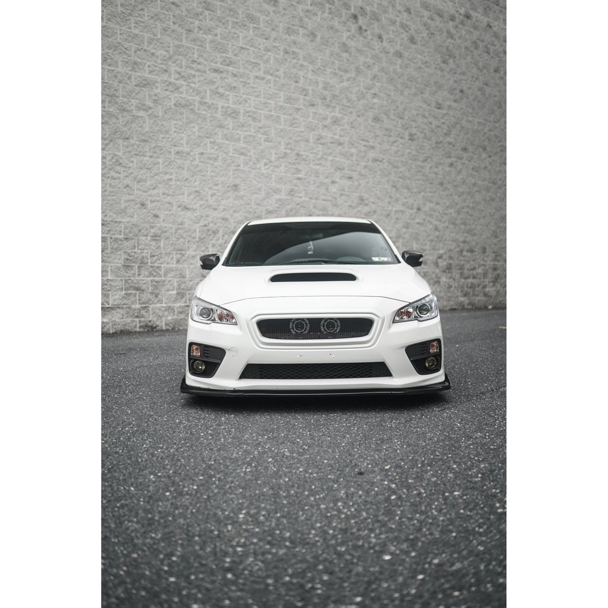 JDMuscle [15-17 WRX/STI] CS Style Front Bumper Grille-Paint Matched/Gloss Black