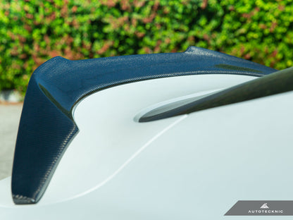 Alerón de maletero de competición de carbono seco AutoTecknic - A90 Supra 2020-Up