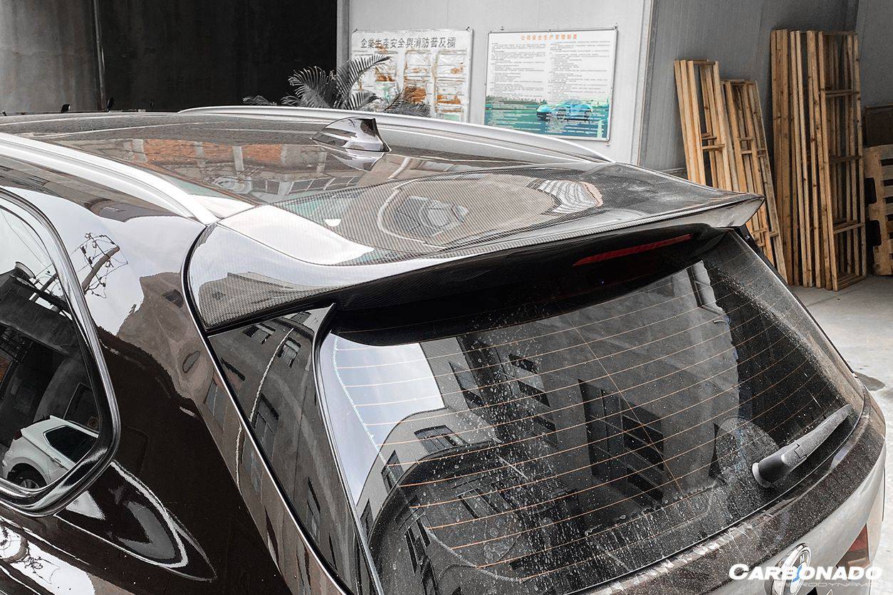 Carbonado 2014-2018 BMW X5 F15 VS Style Carbon Fiber Roof Spoiler