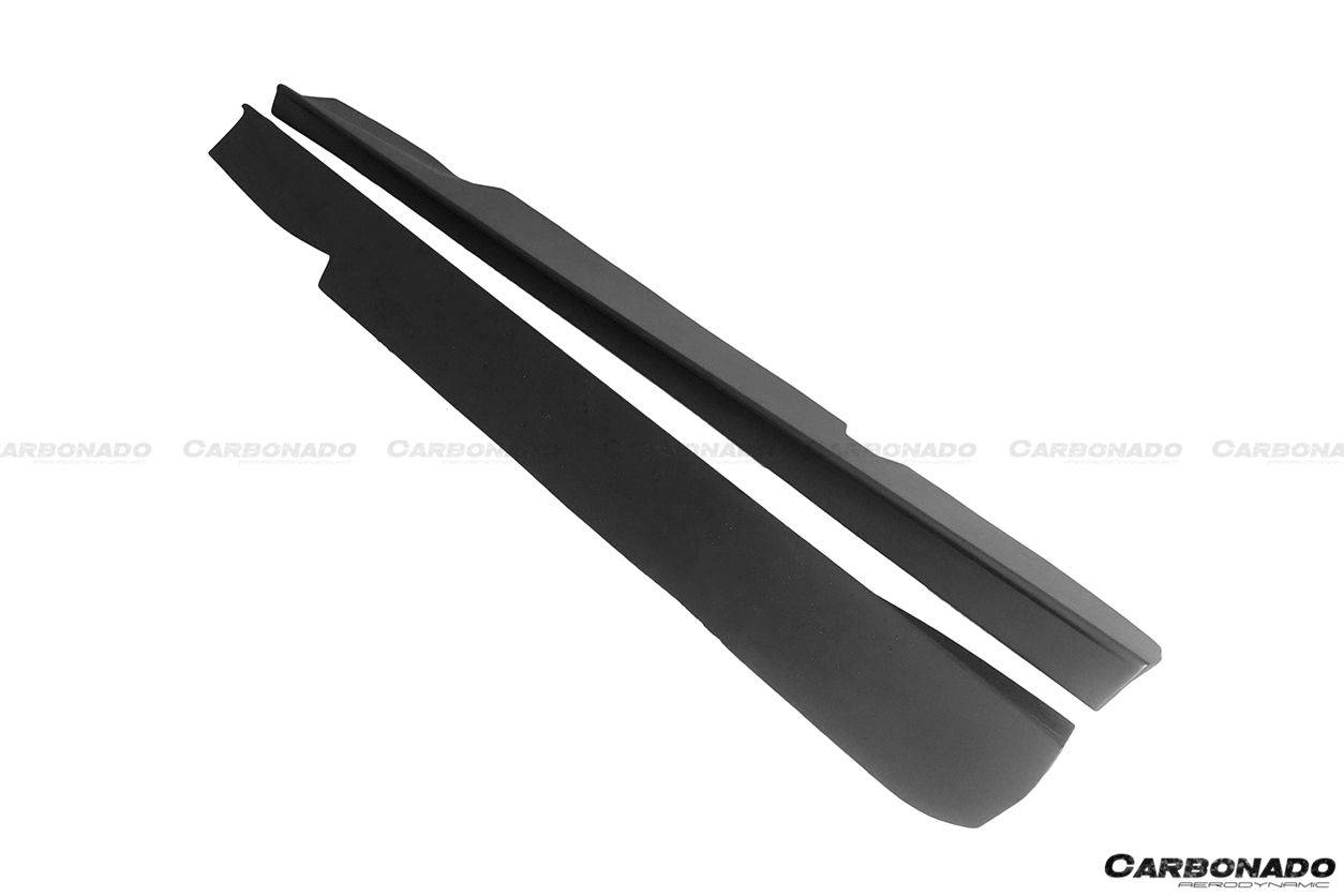 Carbonado 2013-2019 Corvette C7 PD Style Carrocería ancha con bengalas traseras y faldones laterales
