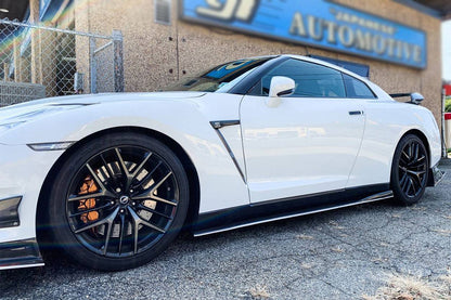 Carbonado VA-II Style Carbon Fiber Side Skirts Under Board | 2008-2016 Nissan GTR R35