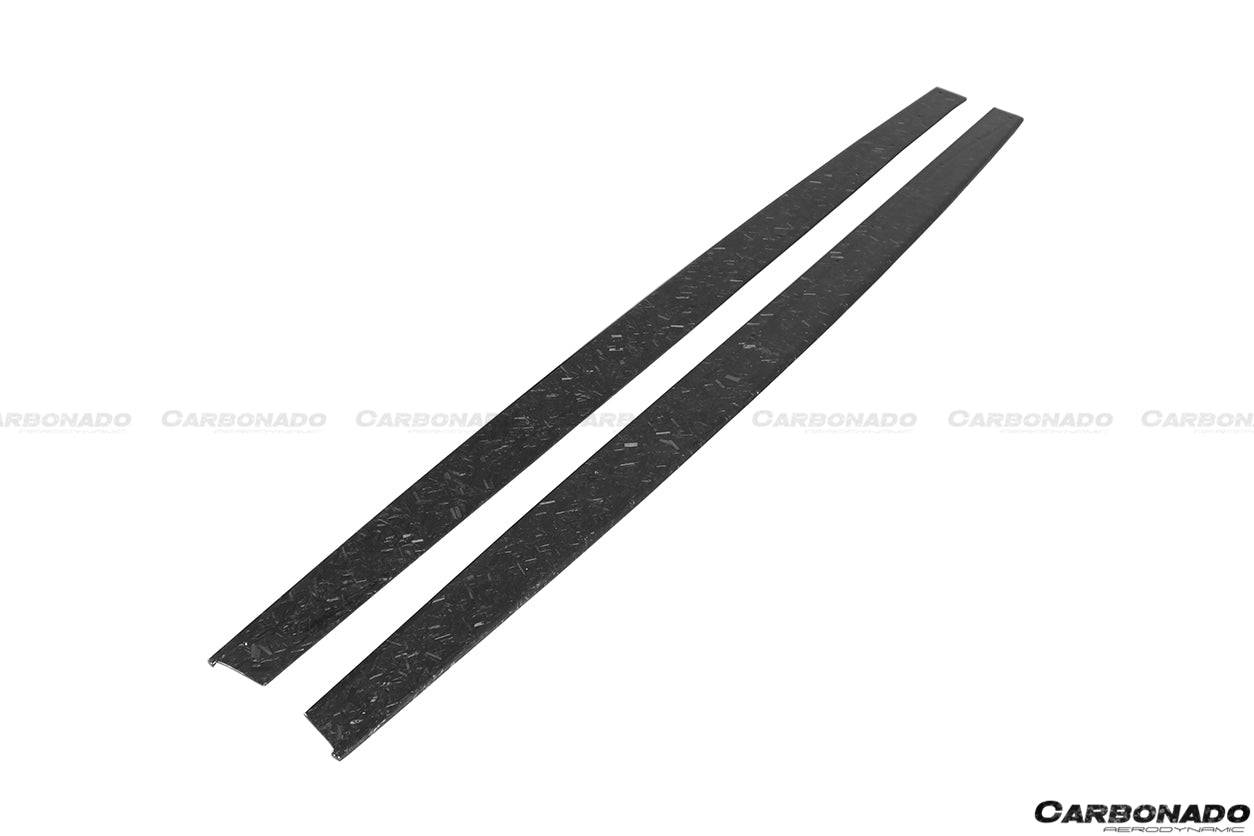 Carbonado MP Style Carbon Fiber Side Skirts Under Board | 2014-2020 BMW M4/M3