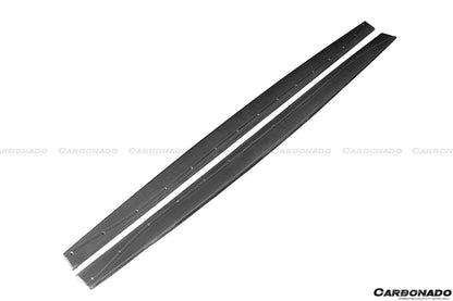 Carbonado MP Style Carbon Fiber Side Skirts Under Board | 2014-2020 BMW M4/M3