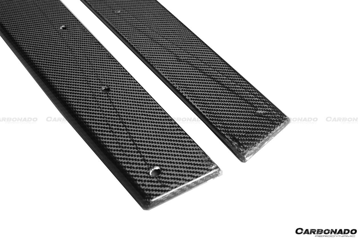 Carbonado MP Style Carbon Fiber Side Skirts Under Board | 2014-2020 BMW M4/M3