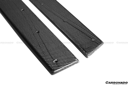 Carbonado MP Style Carbon Fiber Side Skirts Under Board | 2014-2020 BMW M4/M3