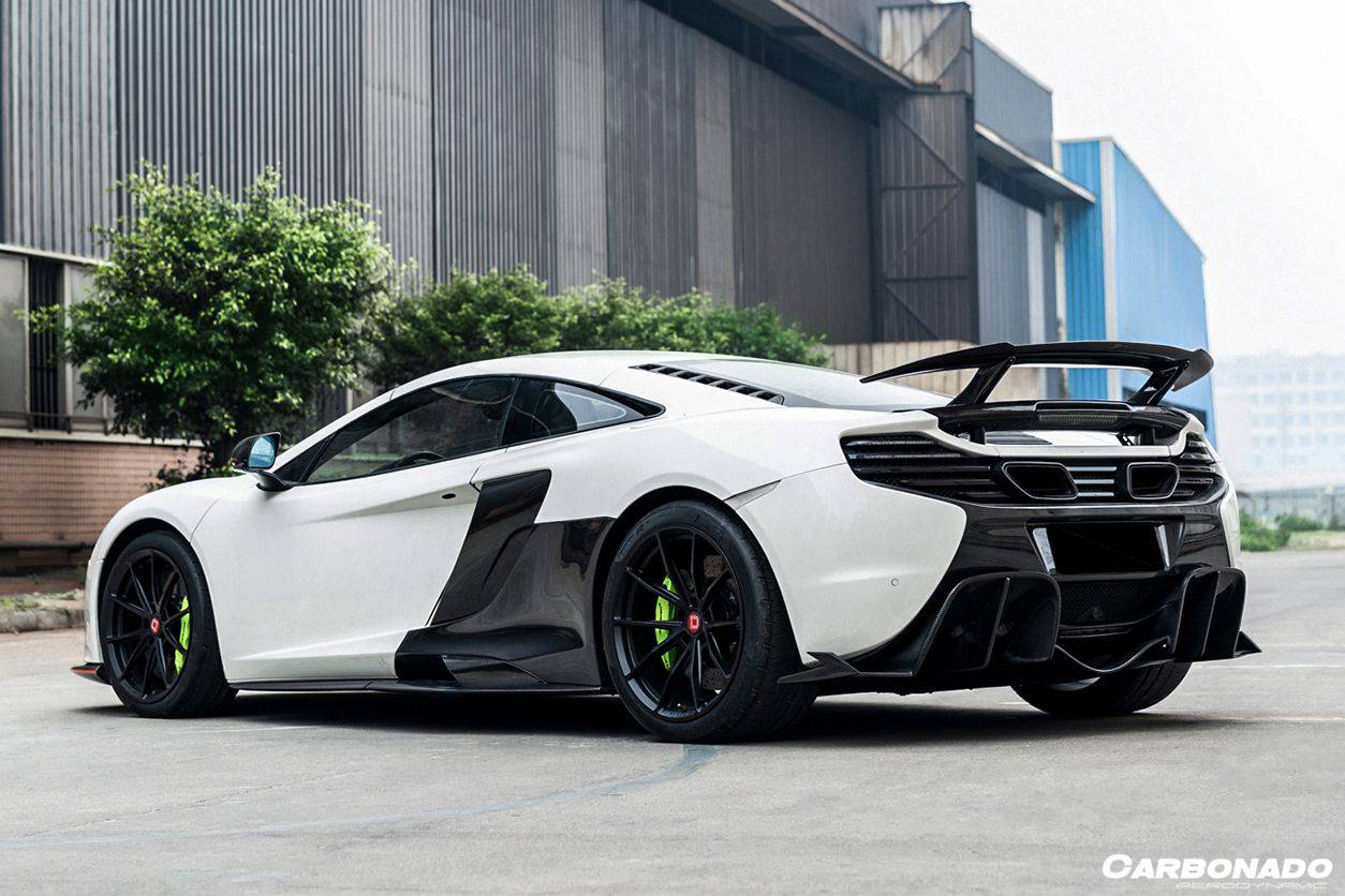 Carbonado OEM Style Carbon Fiber Tuning Veins Intake Blades | 2014-2017 McLaren 650S
