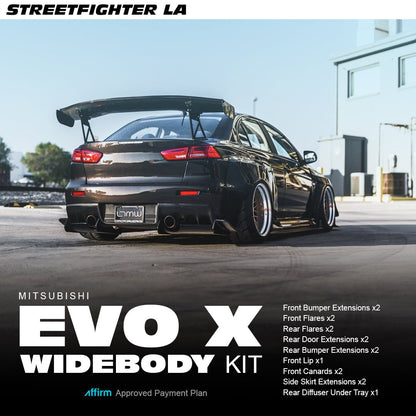 Streetfighter LA Wide Body Kit (All Evo X Models) - StreetFighter LA