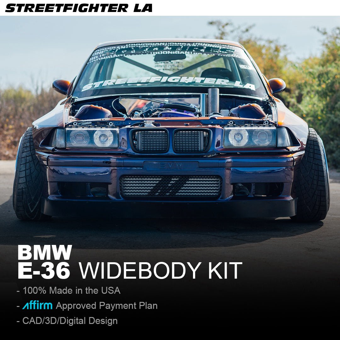 Streetfighter LA Wide Body Kit (BMW E36) - StreetFighter LA