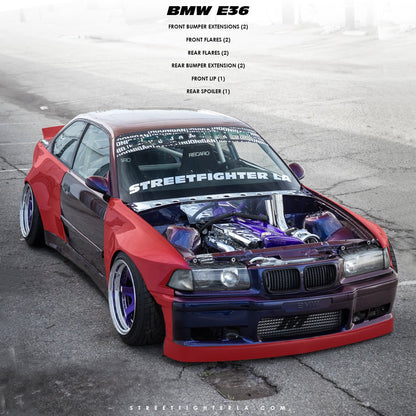 Streetfighter LA Wide Body Kit (BMW E36) - StreetFighter LA