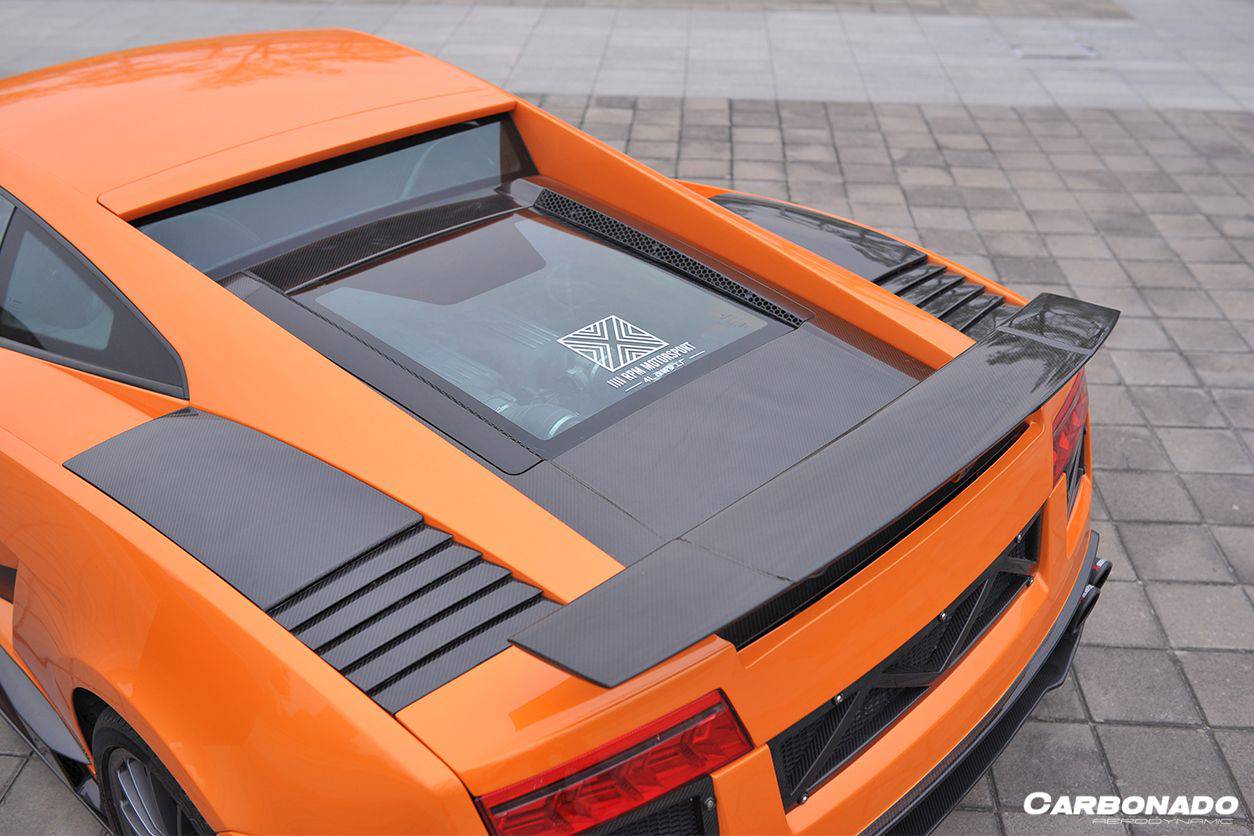 Carbonado SV Style Carbon Fiber Trunk Spoiler | 2004-2014 Lamborghini Gallardo