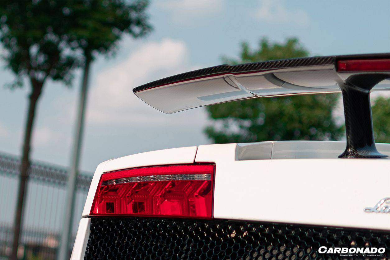 Carbonado SV Style Carbon Fiber Trunk Spoiler | 2004-2014 Lamborghini Gallardo