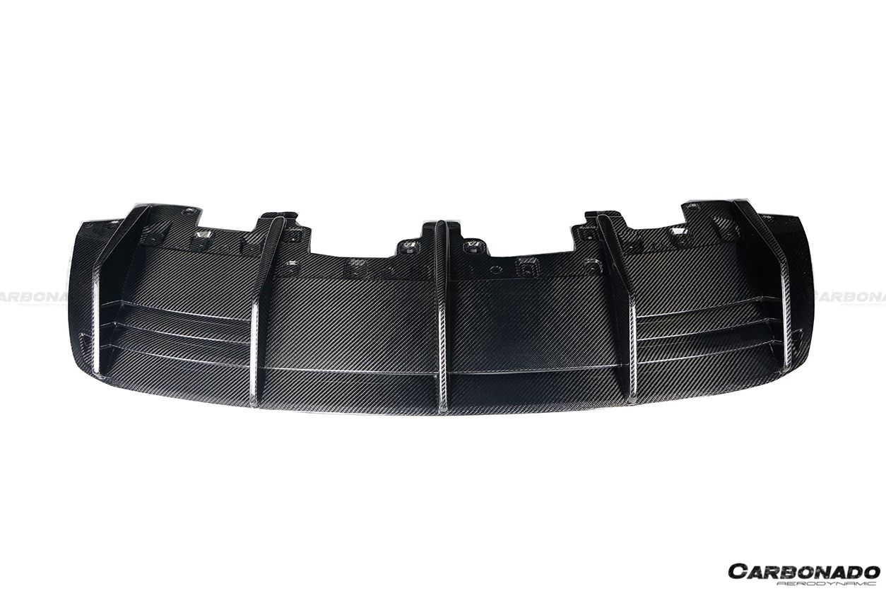 Carbonado 2019-2023 Lamborghini Huracan EVO OD Style Carbon Fiber Rear Diffuser
