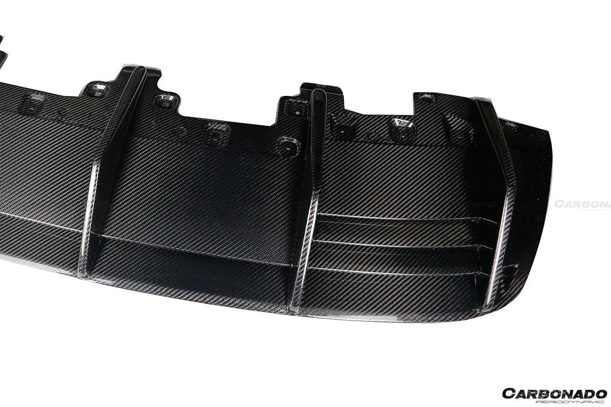 Carbonado 2019-2023 Lamborghini Huracan EVO OD Style Carbon Fiber Rear Diffuser