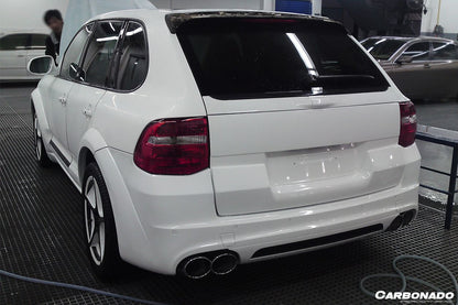 Kit de carrocería completa y ancha para Porsche Cayenne 957 TA Style Auto Carbonado 2008-2010