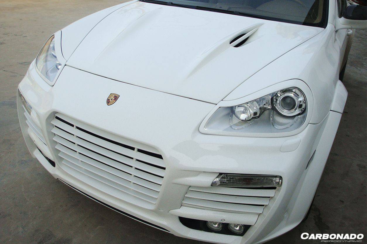 Kit de carrocería completa y ancha para Porsche Cayenne 957 TA Style Auto Carbonado 2008-2010