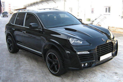 Kit de carrocería completa y ancha para Porsche Cayenne 957 TA Style Auto Carbonado 2008-2010