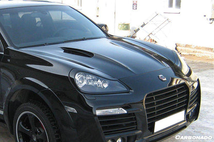 Kit de carrocería completa y ancha para Porsche Cayenne 957 TA Style Auto Carbonado 2008-2010