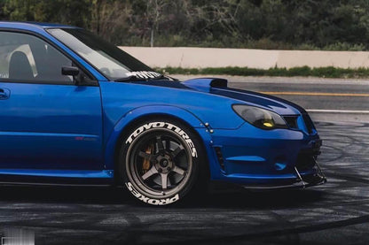 Aeroflow Dynamics Front Splitter V2 (2006-2007 Subaru WRX/STI)