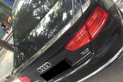 Carbonado 2010-2013 Audi A8 Ab Style Carbon Fiber Trunk Spoiler