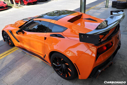 Baúl estilo Carbonado Corvette C7 Z51 Grandsport Z06 BKSS (2013-2019)