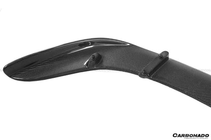Carbonado 2009-2014 BMW E71 X6  X6M HM Style Carbon Fiber Trunk Spoiler