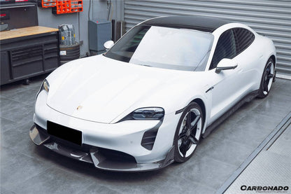 Carbonado 2019-2023 Porsche Taycan 4 4S GTS TURBO CADO Style Side Skirts