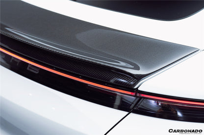 Alerón de maletero estilo CADO para Porsche Taycan 4 4S GTS TURBO Carbonado 2019-2023