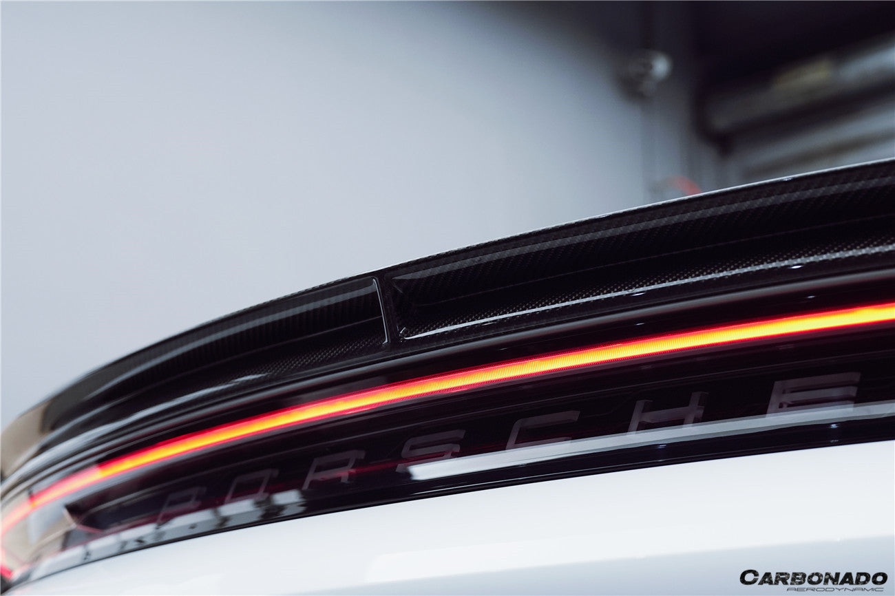 Alerón de maletero estilo CADO para Porsche Taycan 4 4S GTS TURBO Carbonado 2019-2023