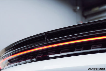 Alerón de maletero estilo CADO para Porsche Taycan 4 4S GTS TURBO Carbonado 2019-2023