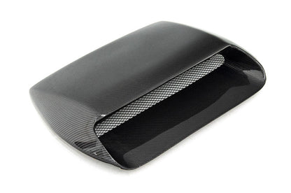 OLM Oversized Carbon Fiber Hood Scoop - 2015+ WRX / STI - 4