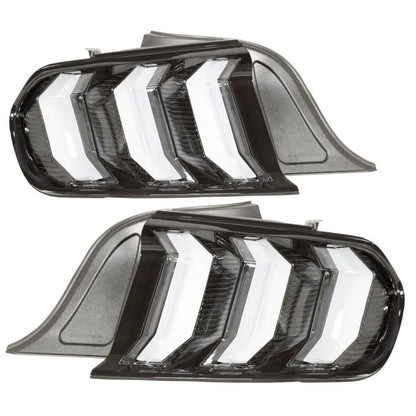 NTXGlow Clear S550 Tail Lights (2015-2023 Ford Mustang)