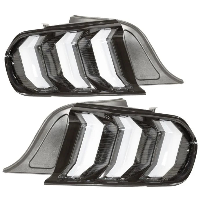 NTXGlow Clear S550 Tail Lights (2015-2023 Ford Mustang)