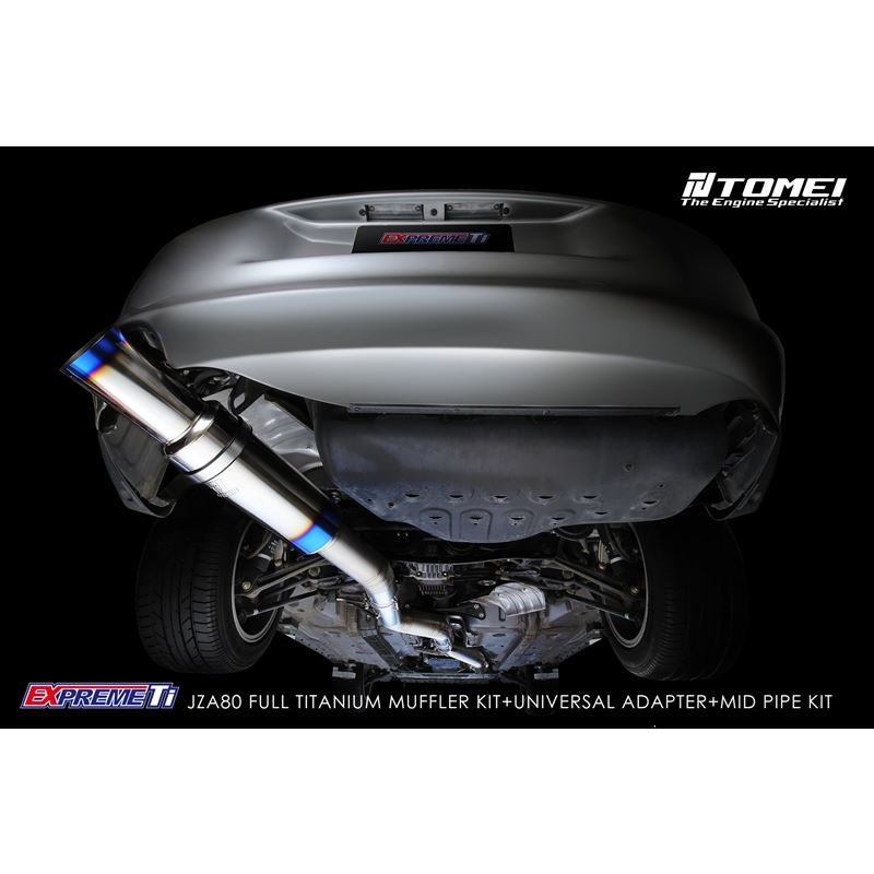 Tomei Expreme Ti Cat - Back Exhaust 4in (93 - 02 MK4 Supra) - Tomei