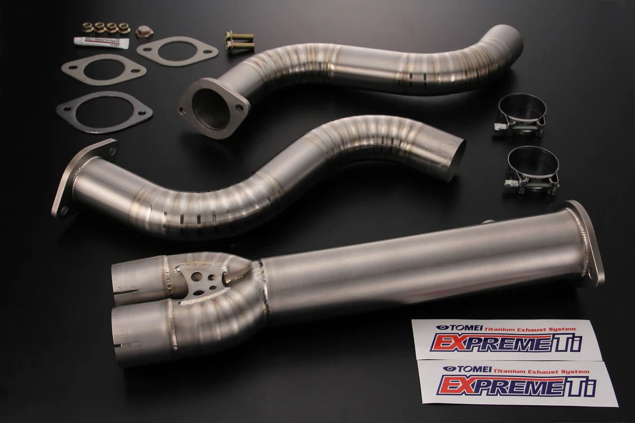 Tomei EXPREME Ti TITANIUM MID Y PIPE (Nissan 350Z/370Z) - Tomei