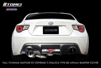 Tomei Expreme Ti Type - 80 Cat Back Exhaust (FRS/BRZ) - Tomei