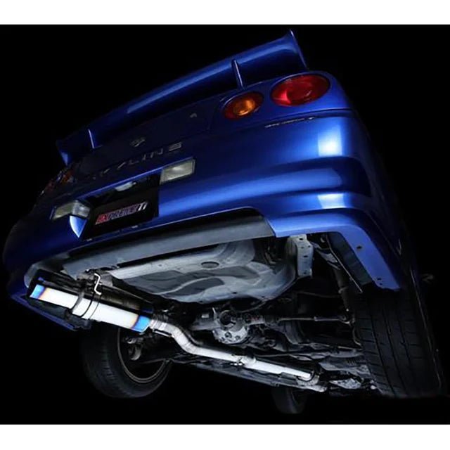 Tomei Extreme Ti Full Titanium Muffler Kit (99 - 02 Nissan Skyline R34) - Tomei