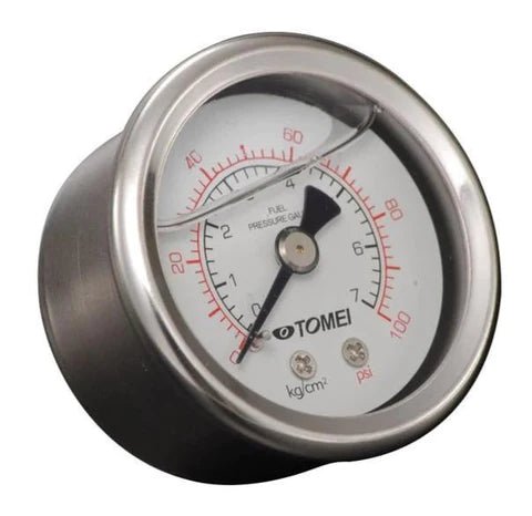 Tomei Fuel Pressure Gauge 0 - 100psi - Tomei