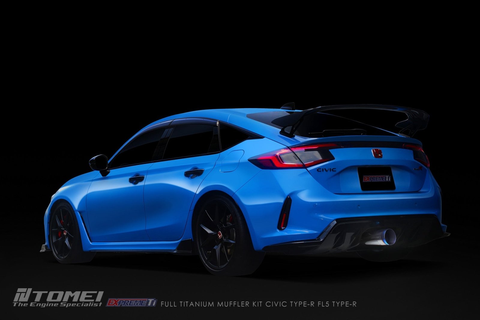 Tomei Full Titanium Muffler (Civic Type - R FL5) - Tomei