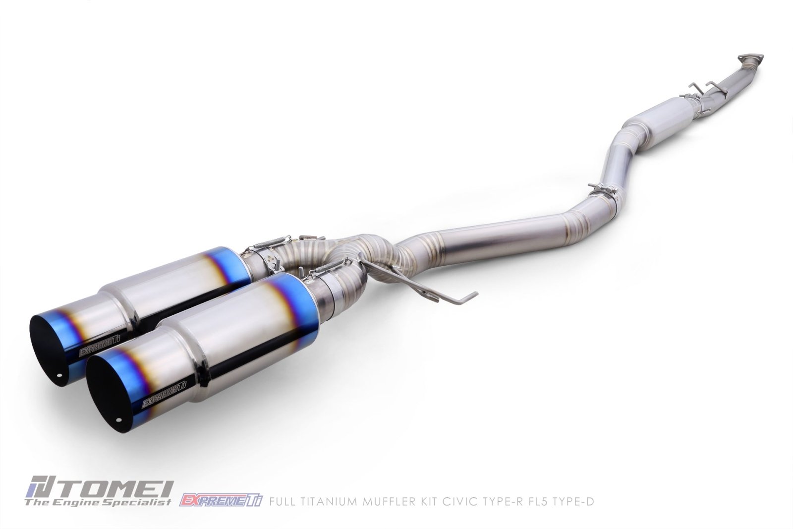 Tomei Full Titanium Muffler (Civic Type - R FL5) - Tomei